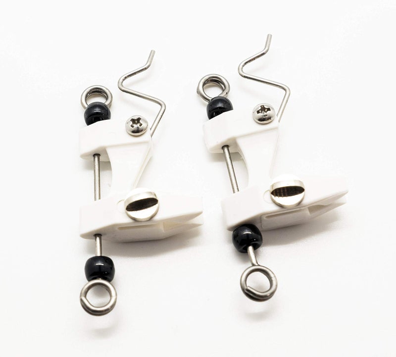 Bimini Lures Outrigger Release Clips Set of 2 Adjustable -New Sleek Version!- Downrigger- Kite - Outrigger - Image 2
